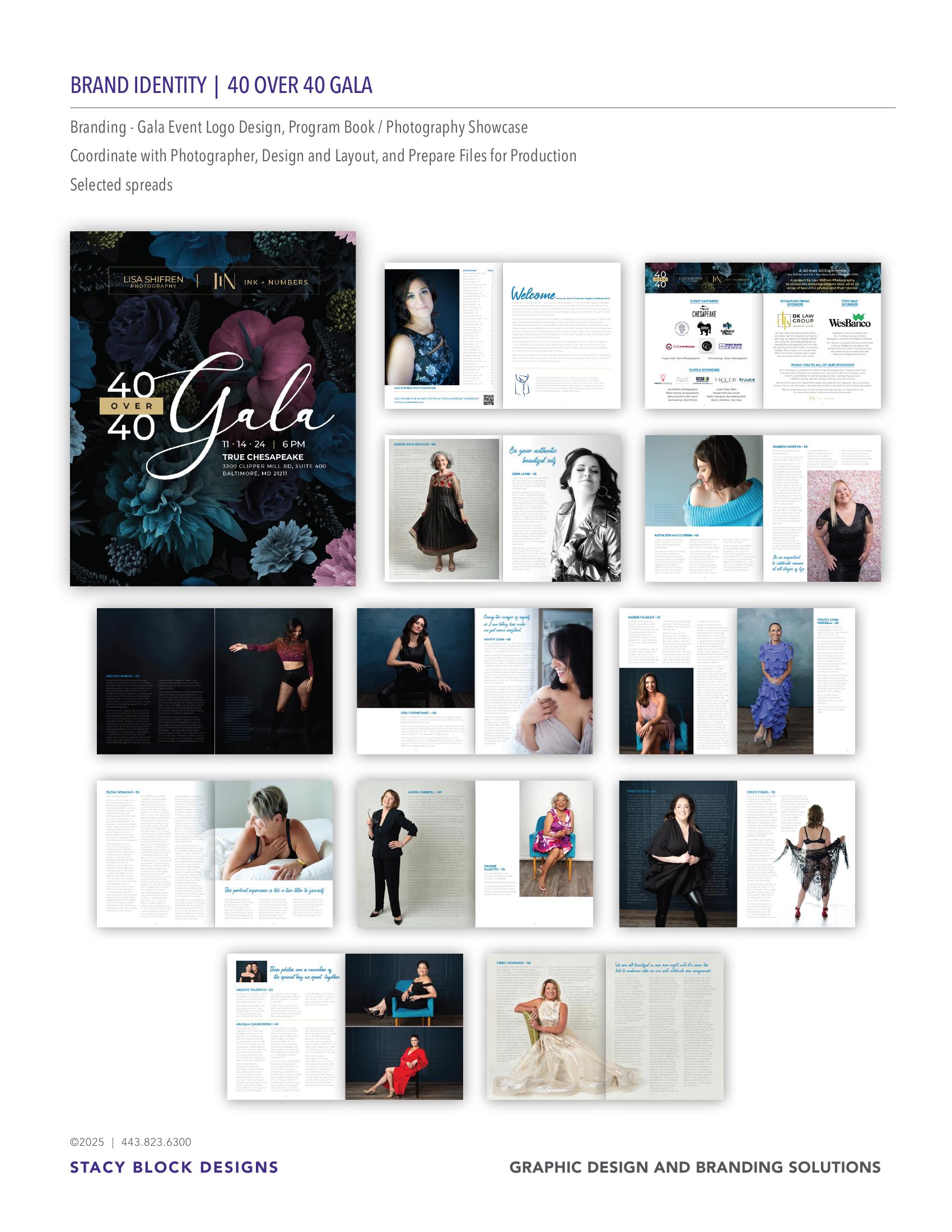 40 Over 40 Gala portfolio